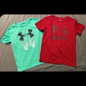Boys Under Armour shirts